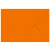 Transparentpapier-Kuverts "Uni" 115 g/qm orange - 5 Stück