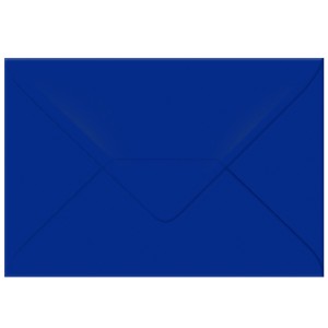 Transparentpapier-Kuverts "Uni" 115 g/qm dunkelblau - 5 Stück