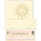 Weiteres Bild zu Grußkarten "gelasert" Sonne chamois - 5 Karten